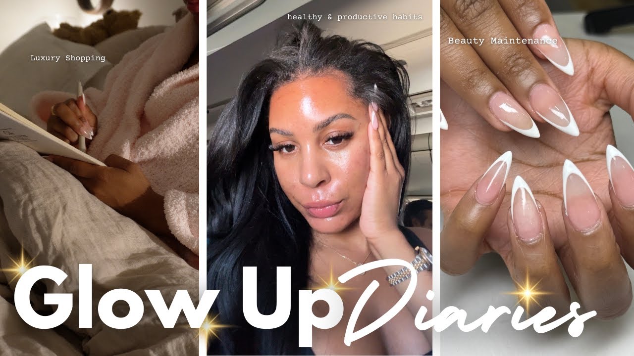 GLOW UP DIARIES | luxury beauty maintenance, soft life habits, PR haul & overnight glow up secrets ✨