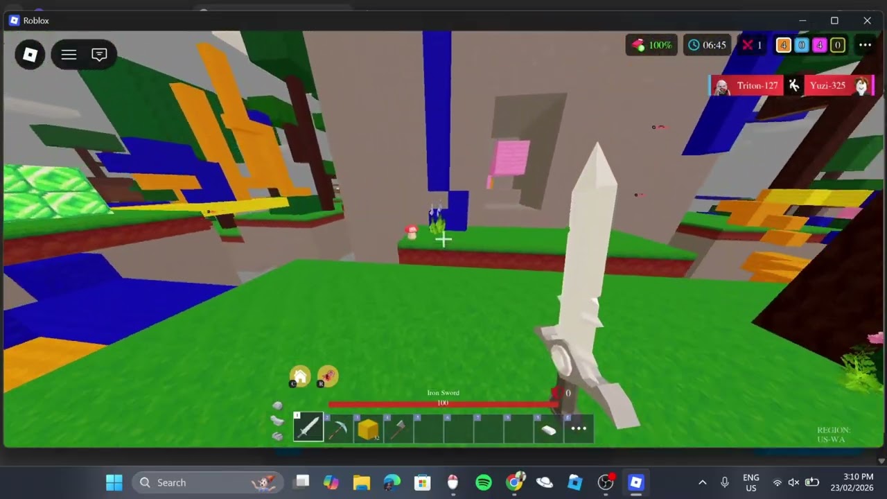 How i gained rp in ranked with Ragnar | Roblox Bedwars