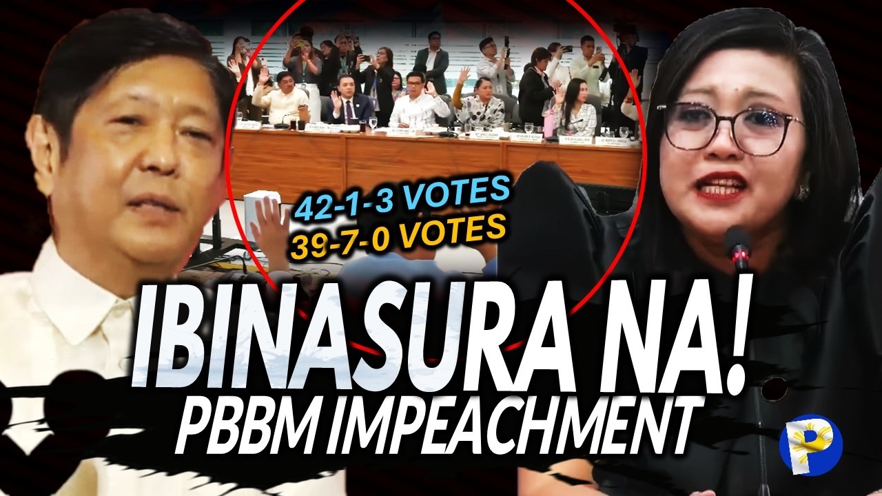 Sa BOTO na 42-1-3 at 7-39-0 tuluyang IBINASURA ng House ang impeachment laban kay Pangulong Marcos
