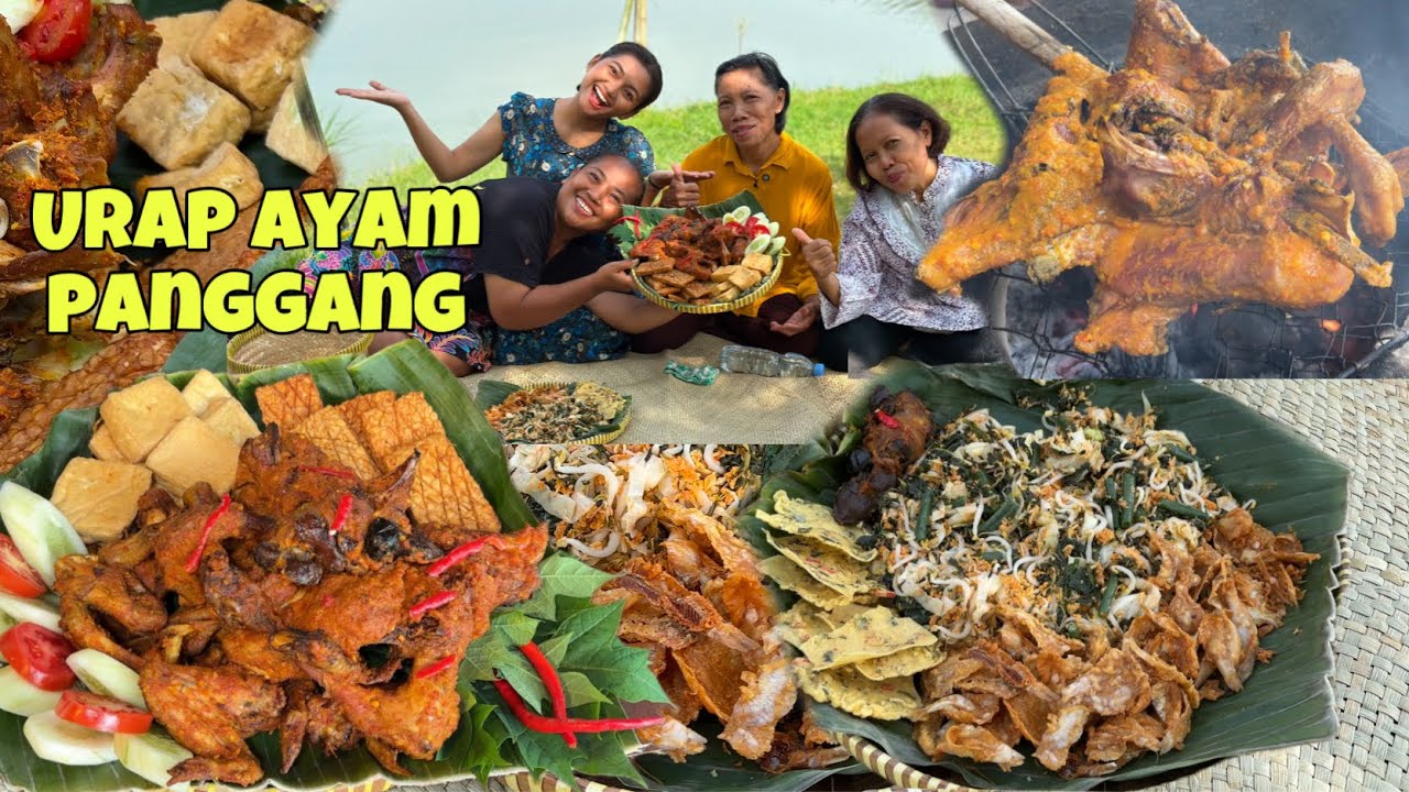 MASAK AYAM PANGGANG URAP URAP IKAN ASIN BEST
