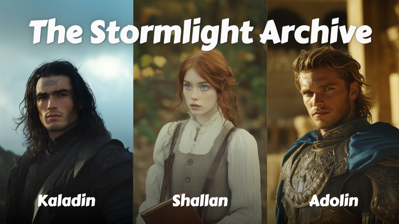 The Stormlight Archive Characters Brought to Life by AI