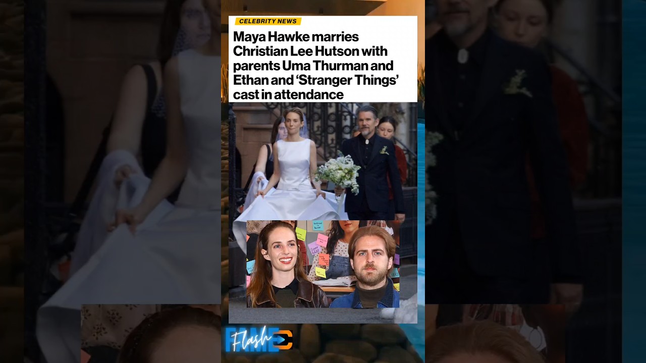 Maya Hawke Says &ldquo;I Do&rdquo; & The Whole Cast Shows Up 💍 #MayaHawke #StrangerThings