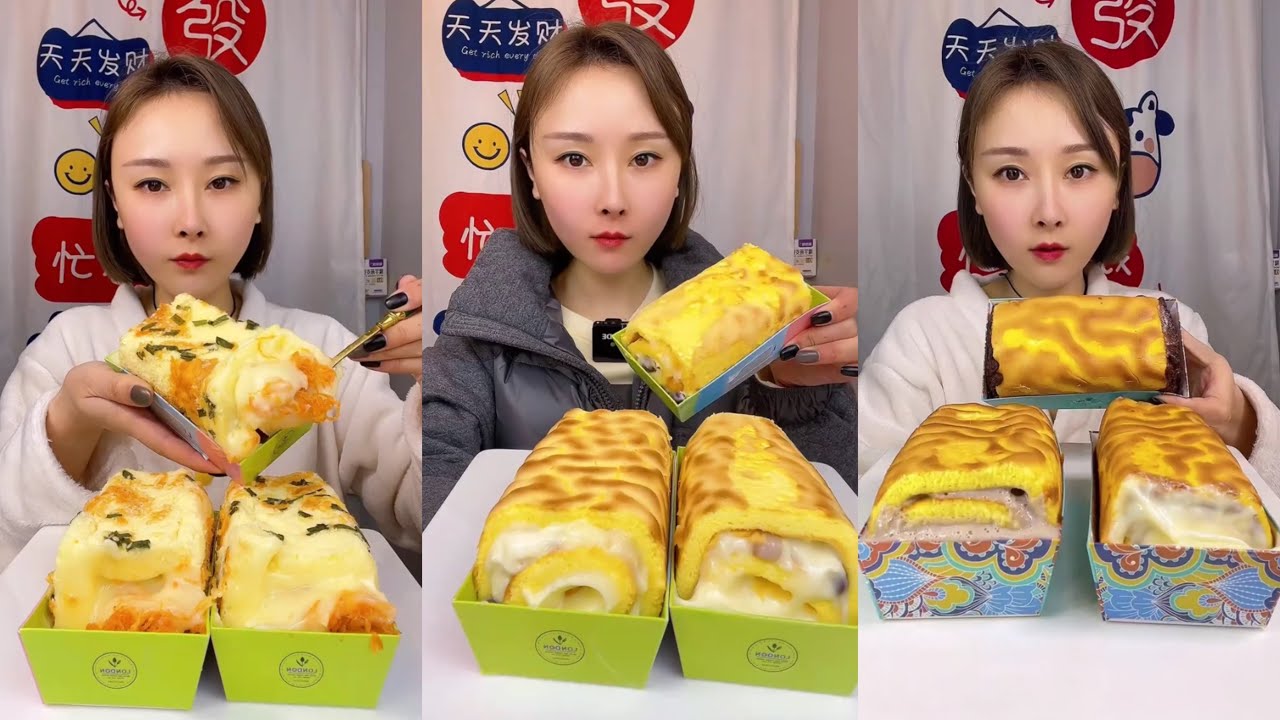 먹방; 酱多多 (creamy bread) no.13