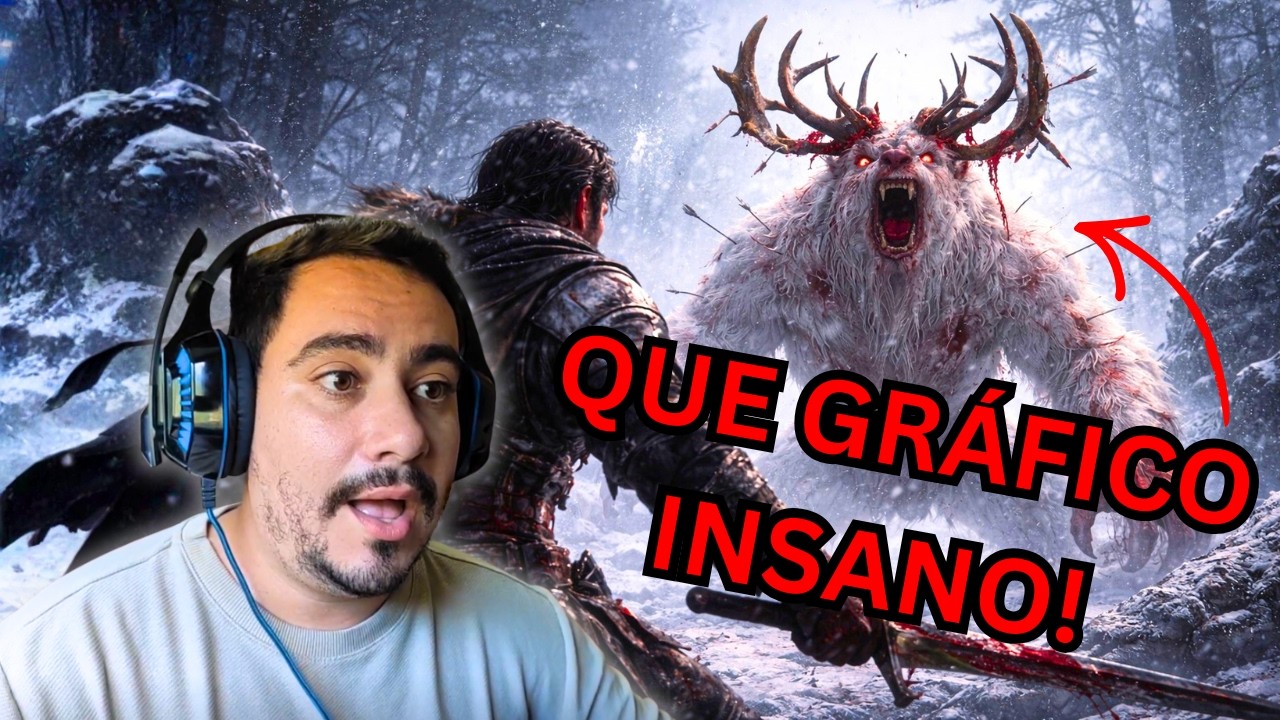 CRIMSON DESERT: Isso Está INACREDITÁVEL! (Reagindo ao Gameplay)