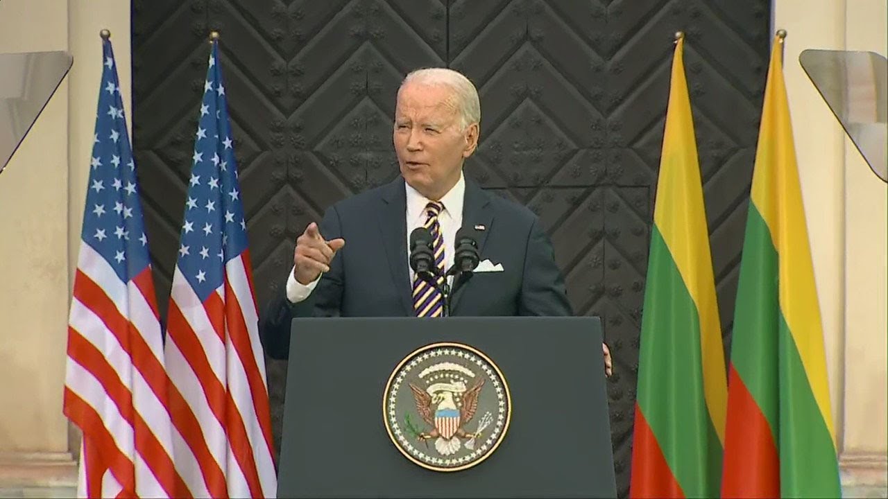 President Biden Speaks at NATO Summit in Lithuania