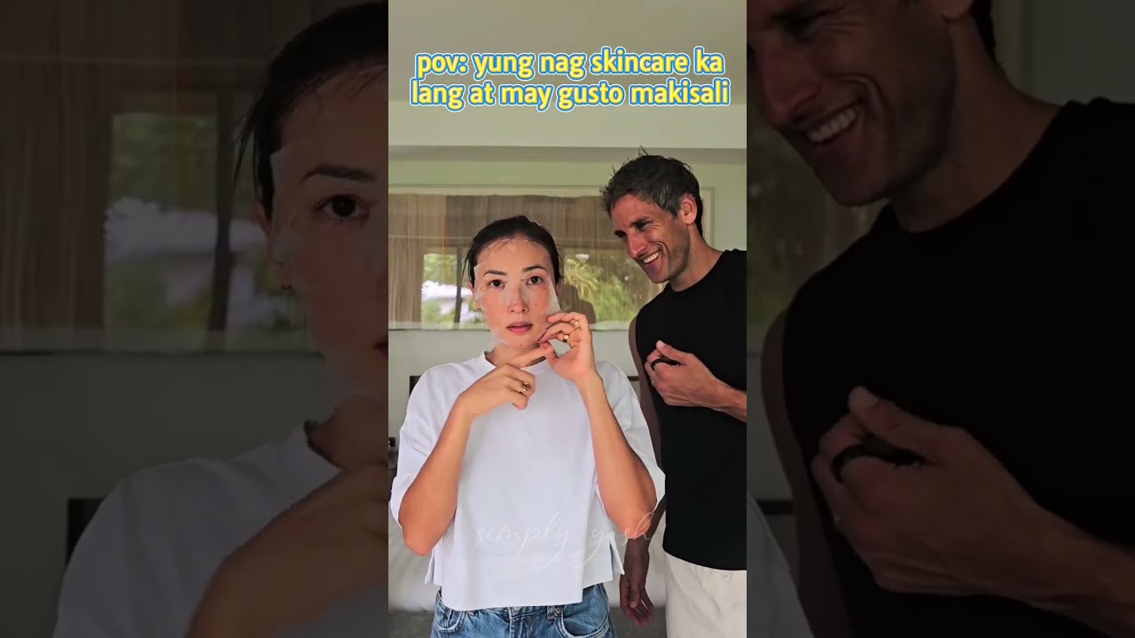 NICO BOLZICO: SKINCARE IS IMPORTANT! LAUGHTRIP TO! solenn was like 🤣 #solennheussaff #nicobolzico