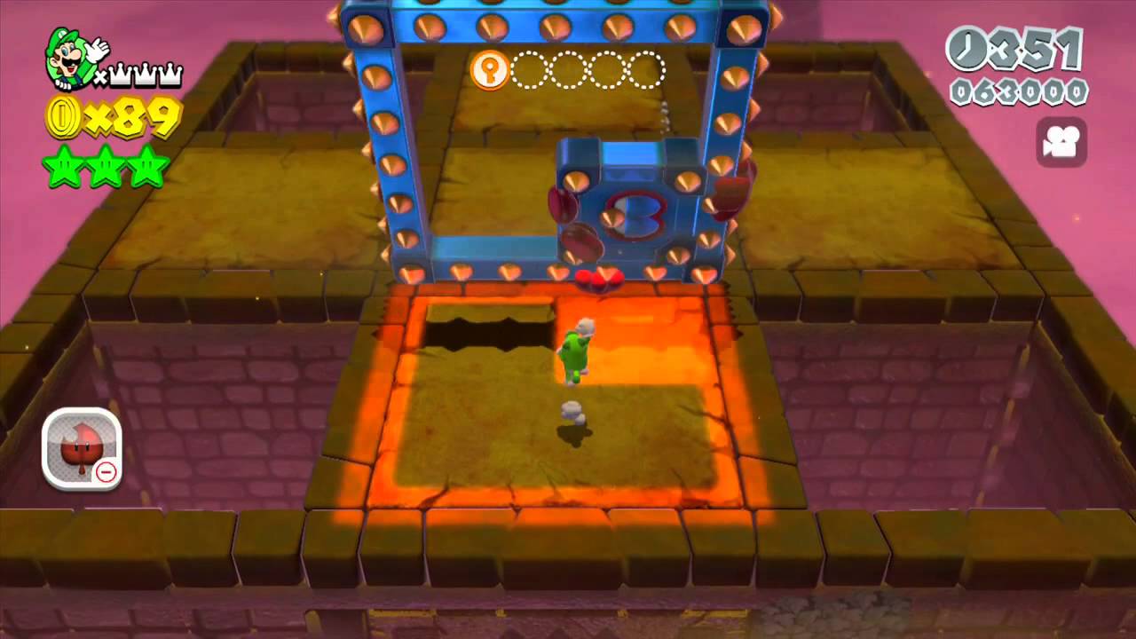 Super Mario 3D World Boss Blitz Speedrun - Time: 251