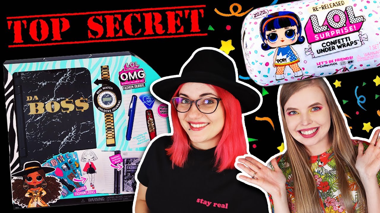SEKRETNY PAMIĘTNIK LOL Surprise OMG 📓 Kapsuły Confetti z RZADKIMI LALECZKAMI 🎉 miss Aga