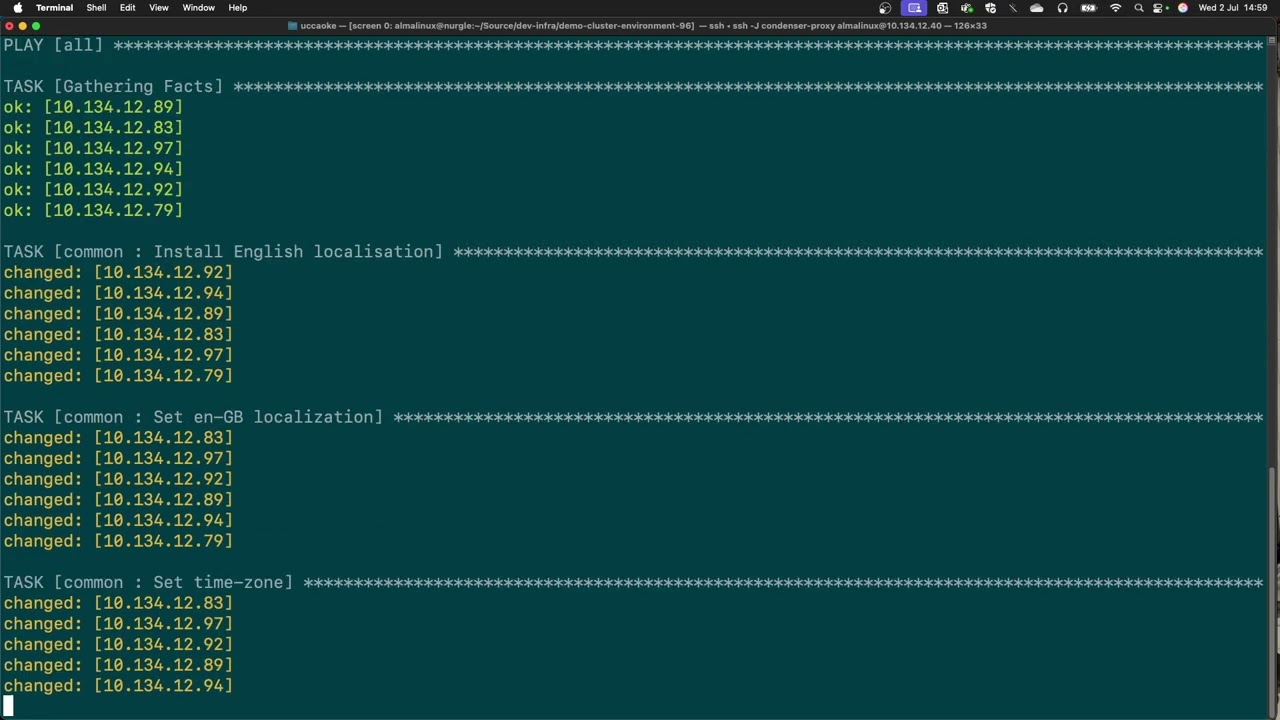 Zero to Cluster in under 8 minutes.