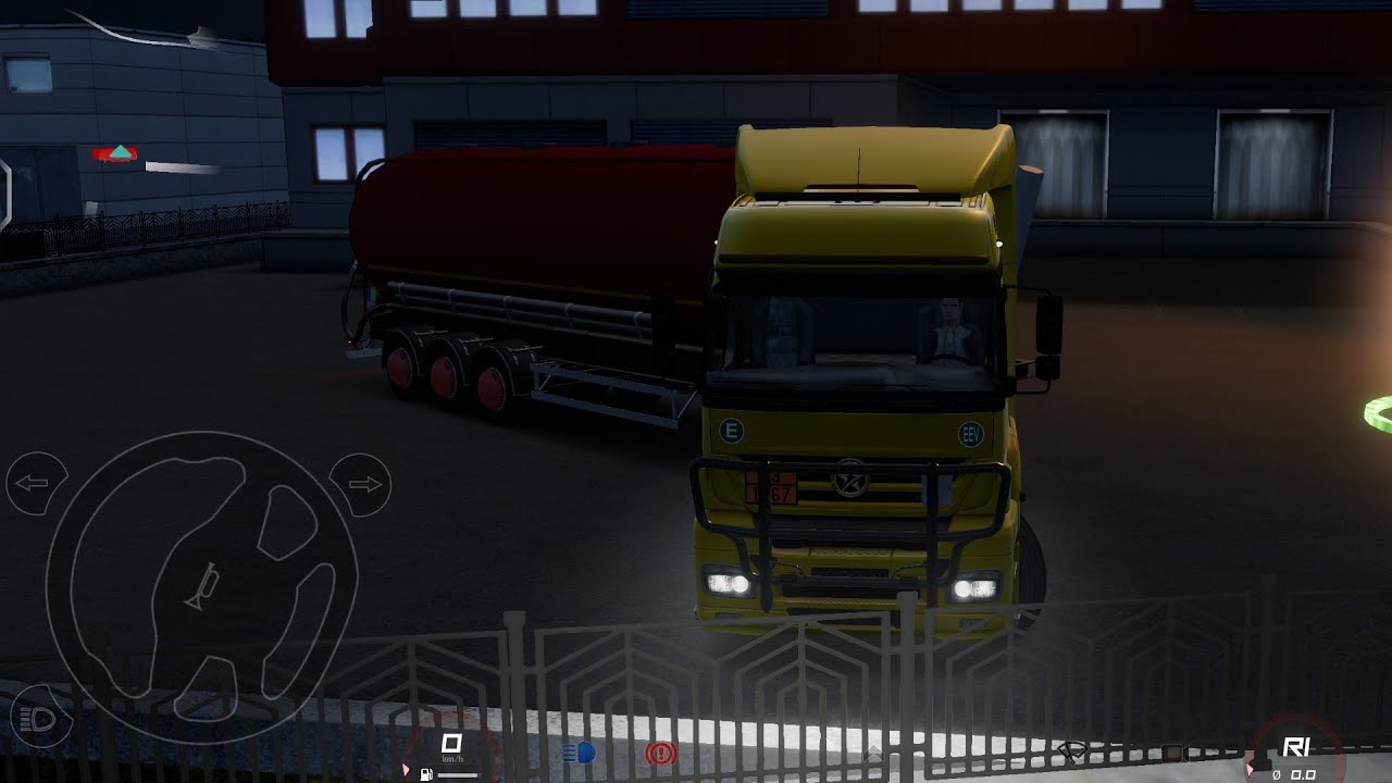 New truck driver game heavy load accident truck driver shorts accident toll gate roadways view' 