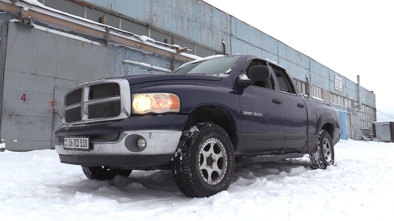 ПИКАП МЕЧТЫ DODGE RAM 1500. Обзор (интерьер, экстерьер, двигатель).