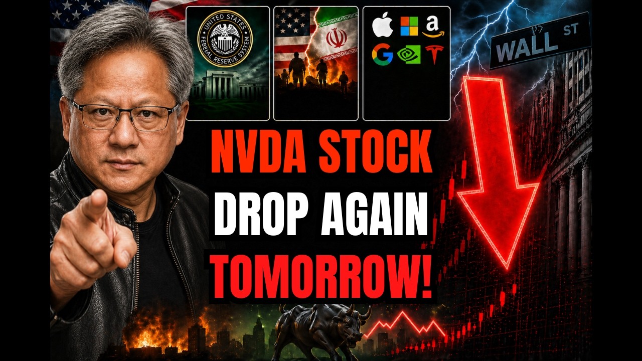🚨АКЦИИ NVDA СНОВА УПАДУТ ЗАВТРА! Прогнозы по NVDA, SPY, ES, NQ, TSLA, META и QQQ! 🚀