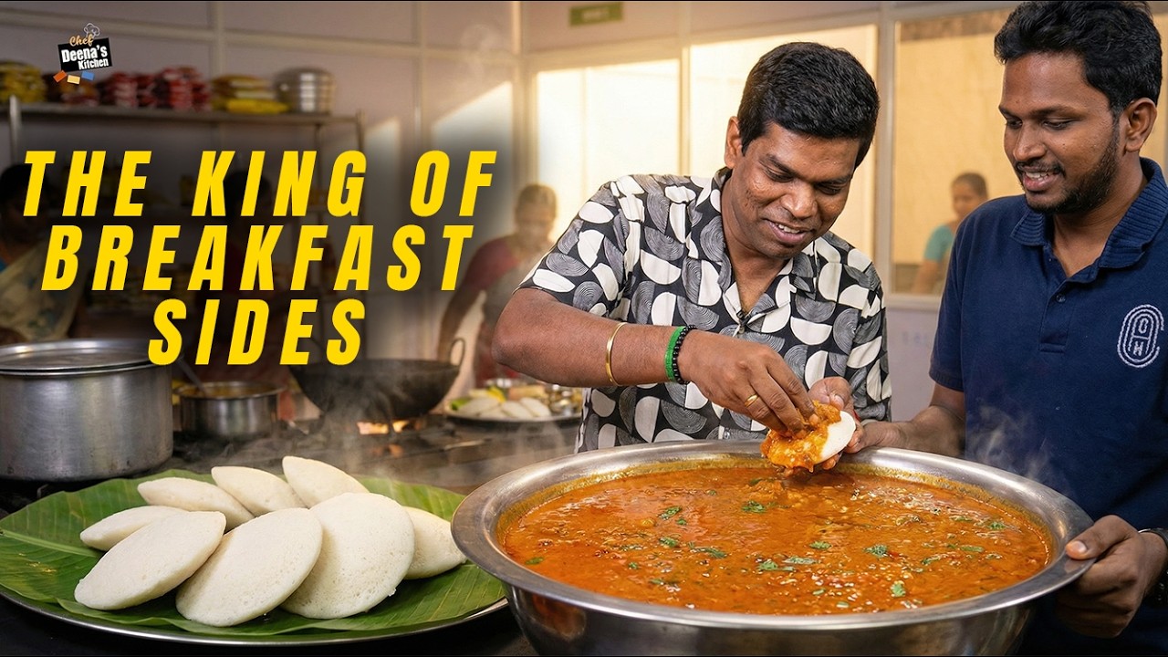 தட்டு கழுவவே தேவையில்லை, அந்தளவுக்கு ருசி! Simple Tomato Kurma GUARANTEED Taste!Chef Deena's Kitchen