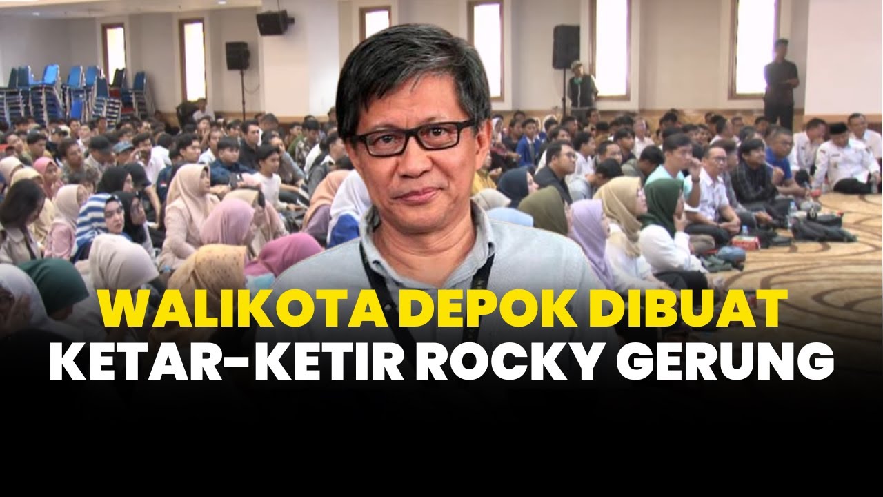 [FULL] Rocky Gerung Terbaru, Kuliah Umum di Depok Bikin Mahasiswa Riuh, Materinya Pinggir Jurang