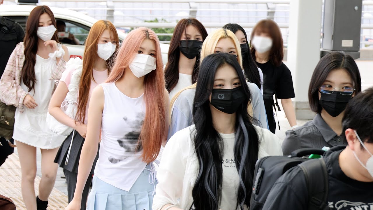 Hearts2Hearts (하츠투하츠) 항저우 팬사인회 출국 Airport Departure | 250608
