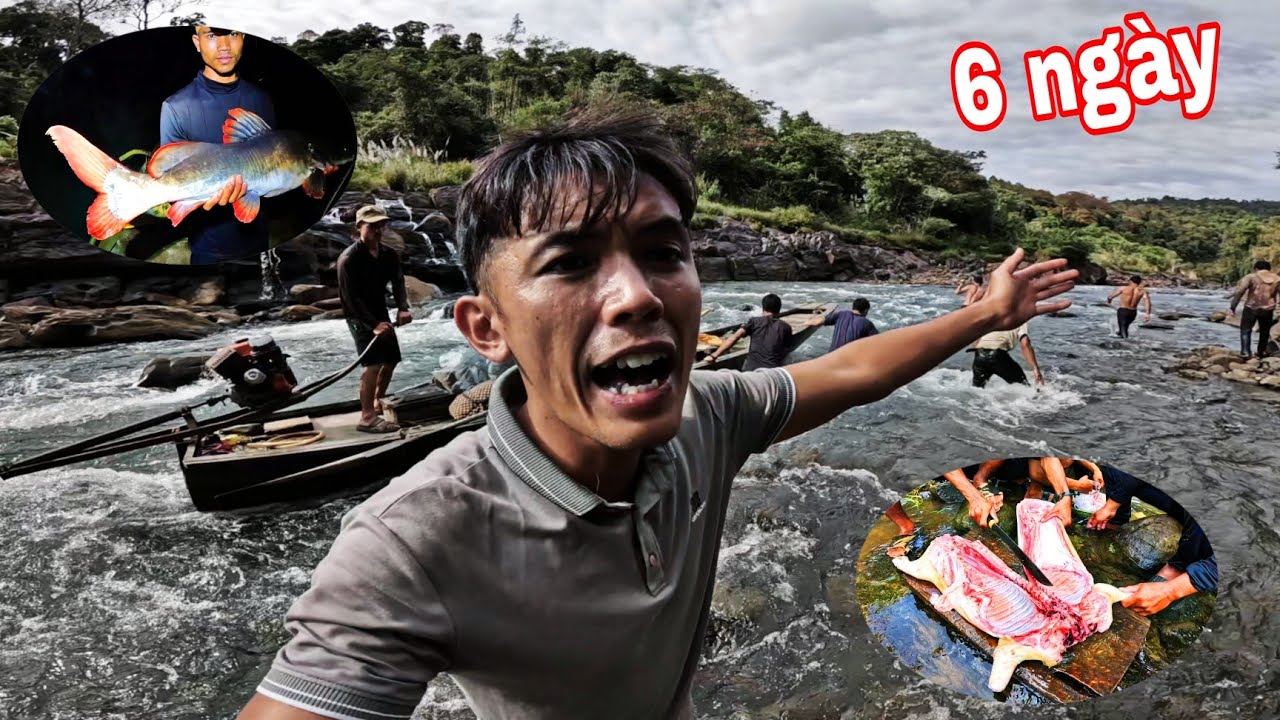 SÔNG ĐỒNG NAI Dòng Sông Bí Ẩn Chứa Nhiều Thủy Quái | 6 Ngày Săn Cá Lăng Trên Thượng Nguồn ( P2 )