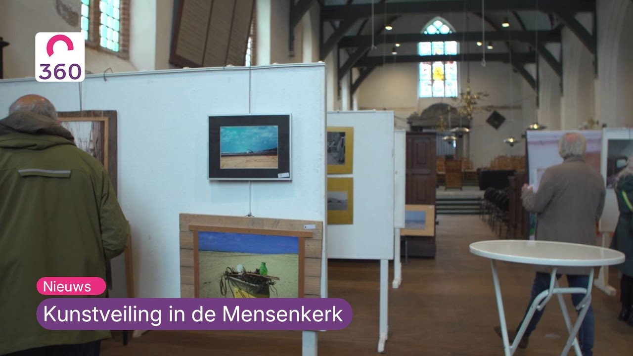 Kunstveiling in de Mensenkerk