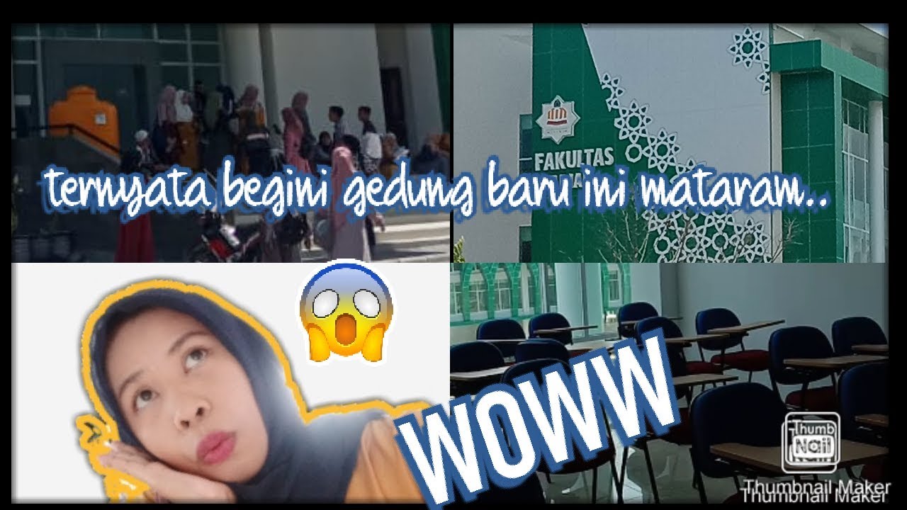 Part1.gak nyangka, ternyata begini rasanya hari pertama kuliah di gedung baru uin mataram