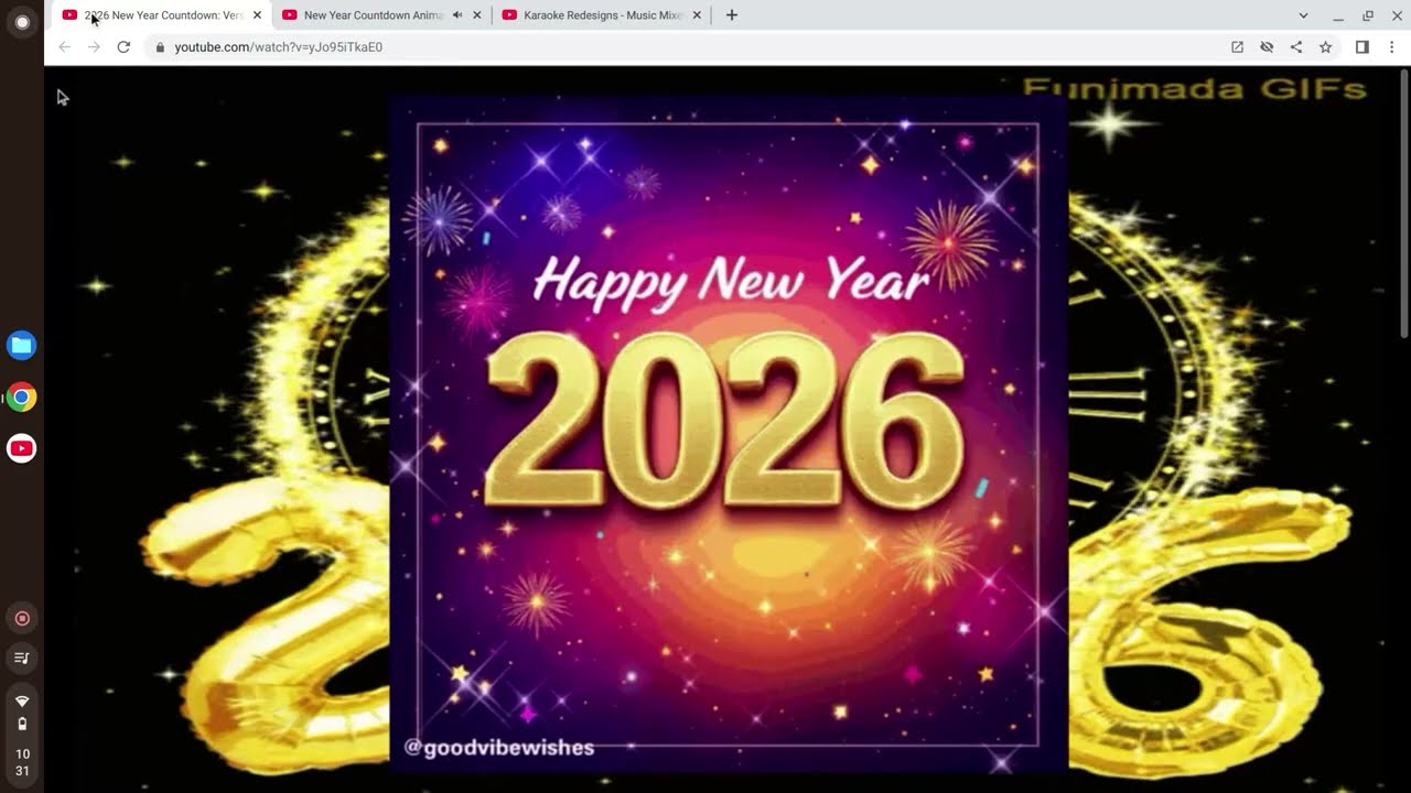 2026 New Year Countdown: Version 4