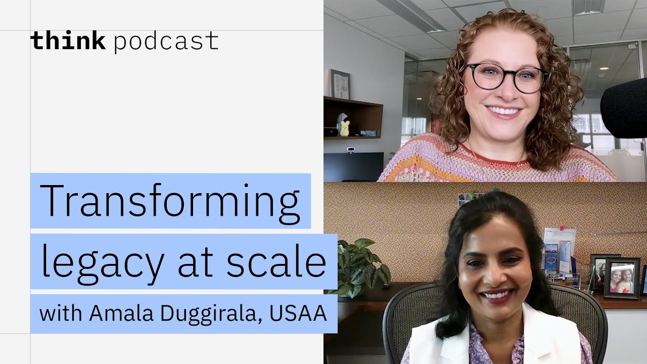 Transforming legacy at scale, with Amala Duggirala, USAA