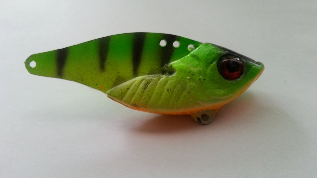 How To Make  blade baits part 1(цикада)
