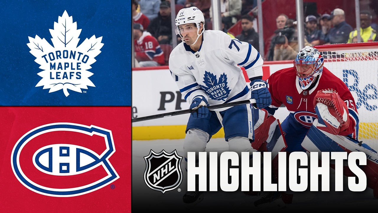 Maple Leafs vs. Canadiens | NHL Preseason Highlights | September 19, 2026