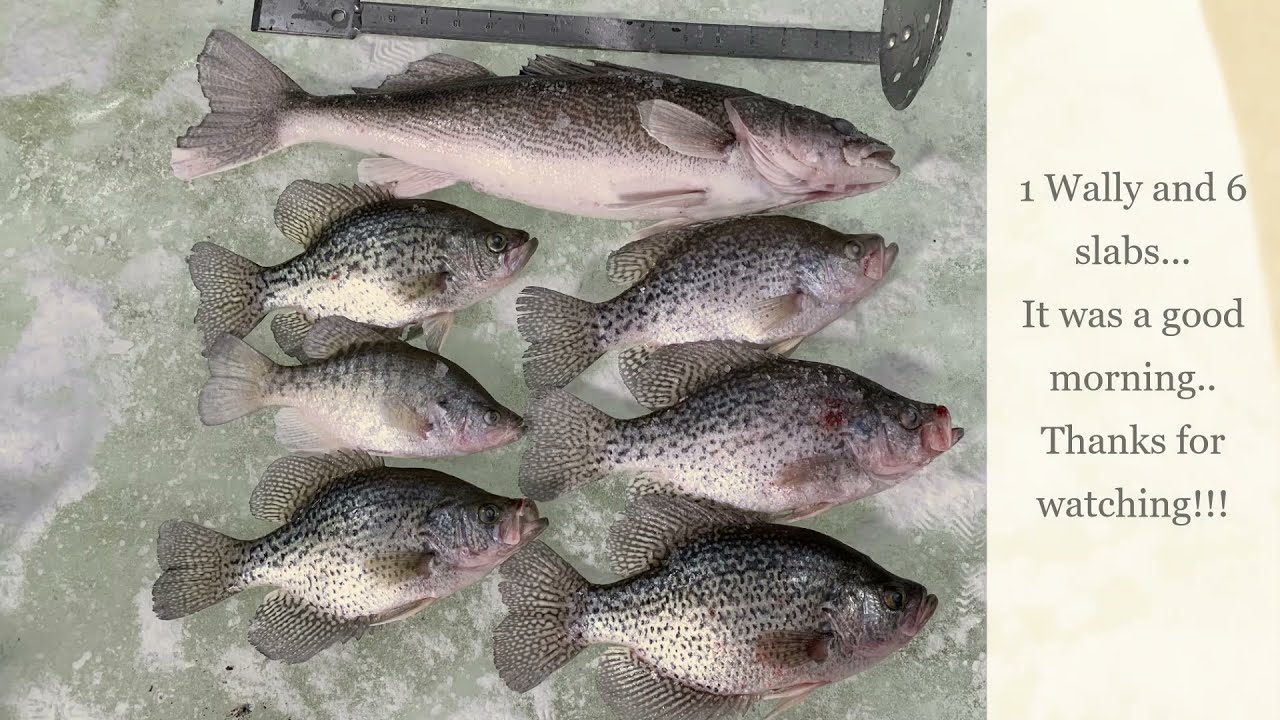 1-7-2022 Ice Fishing at Lake Shetek in Minnesota.