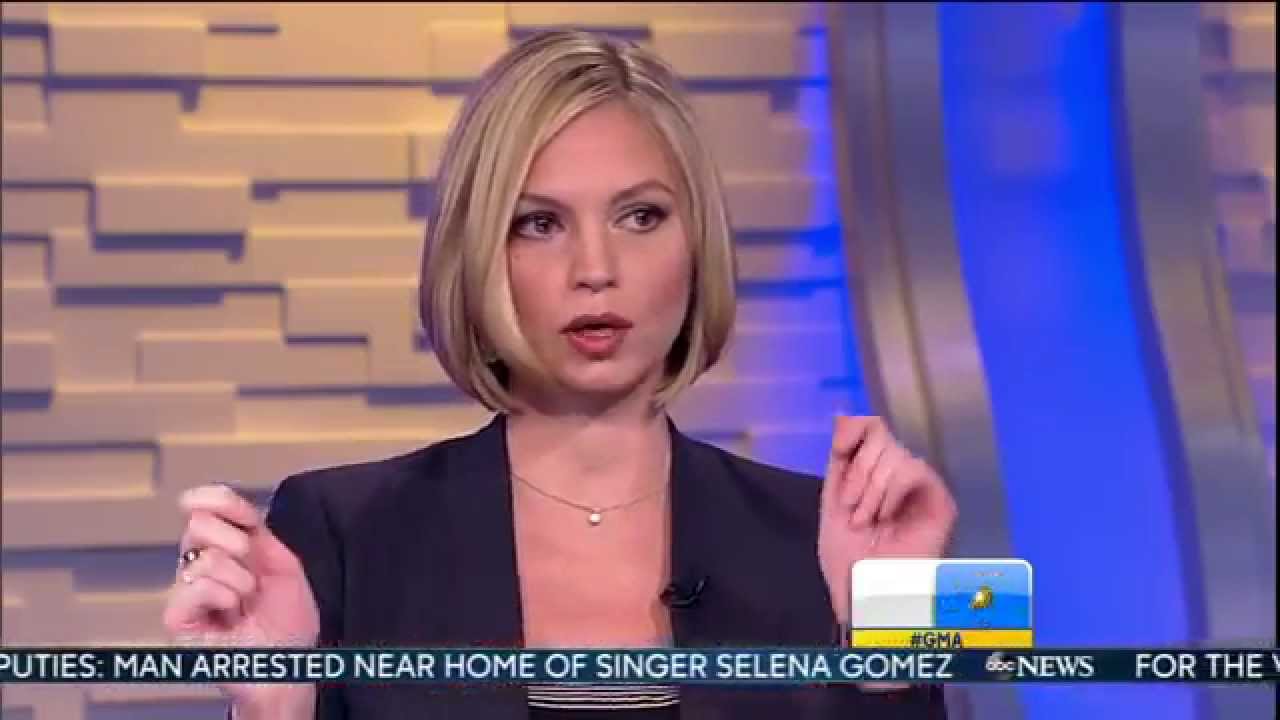 Linzie Janis - very cute blonde news correspondent - April 5, 2014