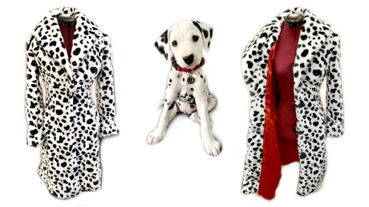 I Made a Cruella De Vil Inspired Coat... (no dalmatians were harmed)