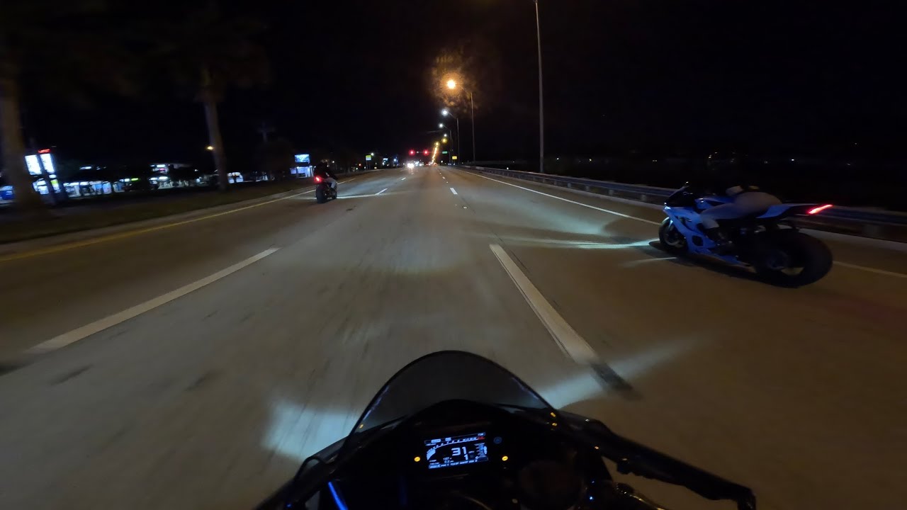 Night Ride & Wheelies | Yamaha R1