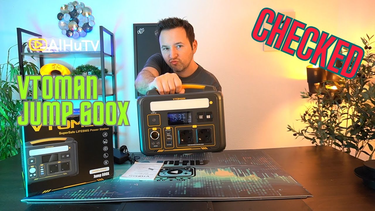 VTOMAN JUMP 600X - POWERSTATION - REVIEW