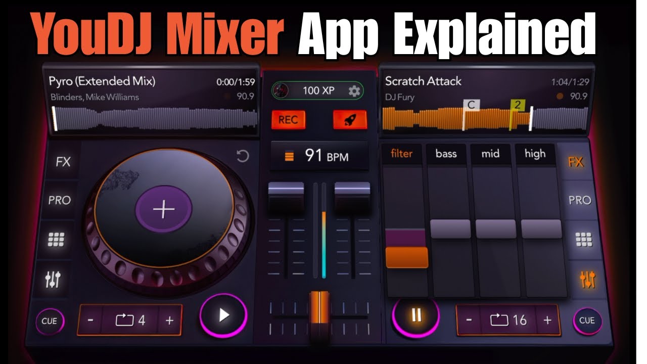 YouDJ Mixer App Explained – Start Mixing in Minutes!