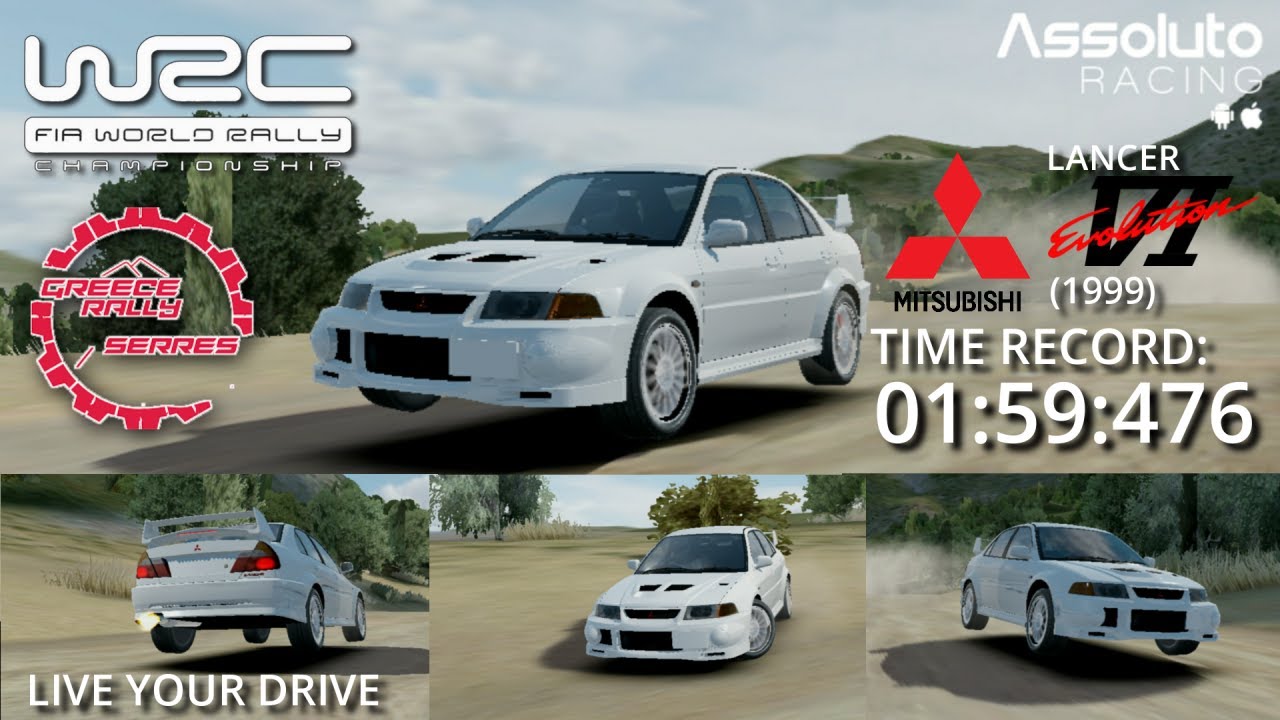 Assoluto Racing | Mitsubishi Lancer Evolution VI '99 - Rally Greece [1:59:476] (Gameplay)