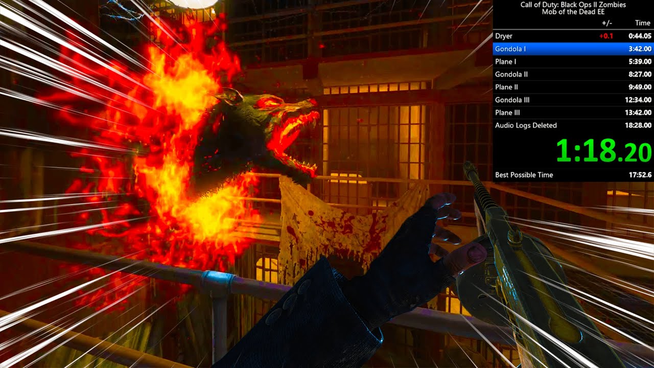 Mob of the Dead Speedrun 18:22 Ex World Record