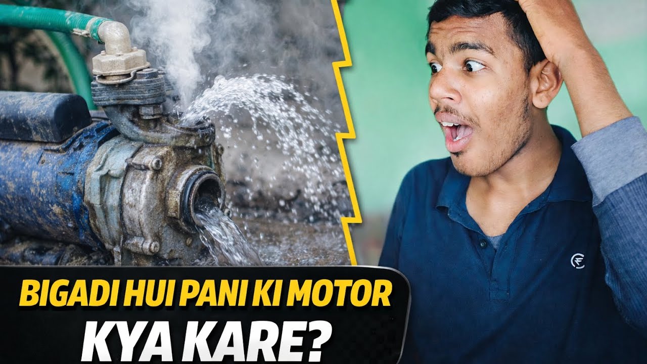 Broken Water Pump 😱 | What Should We Do Now? See the Complete Solution