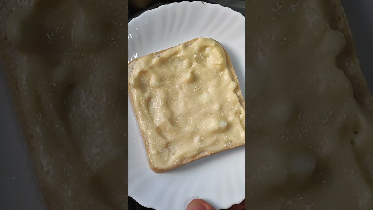 Burnt basque cheesecake toast