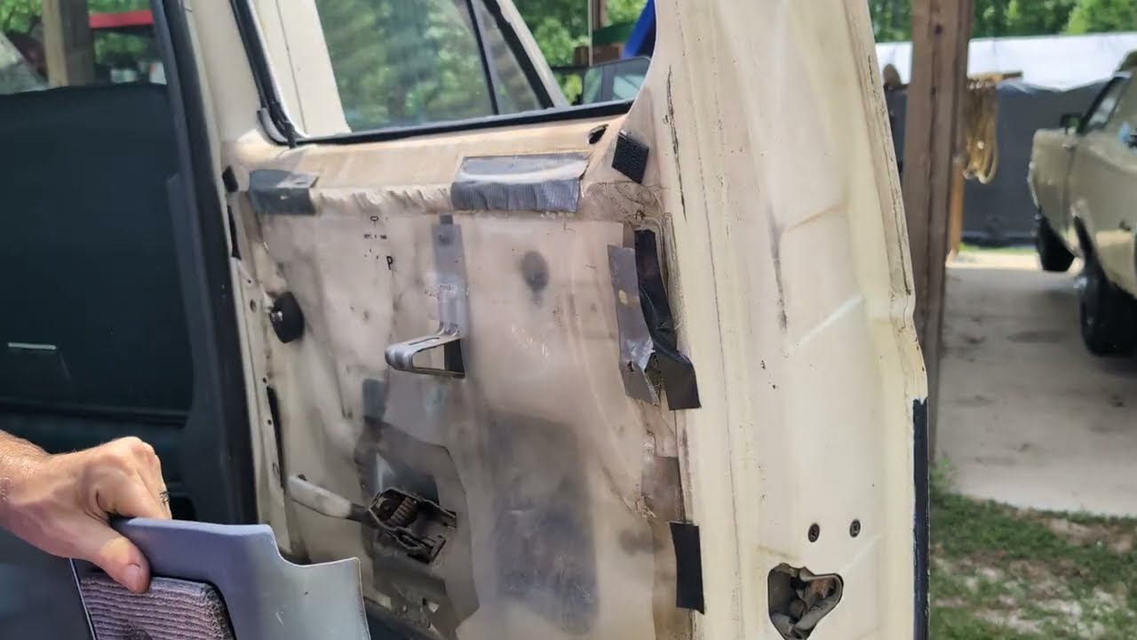 Replacing Window and Door Seals 1989 Ford F-350 Crew Cab Diesel