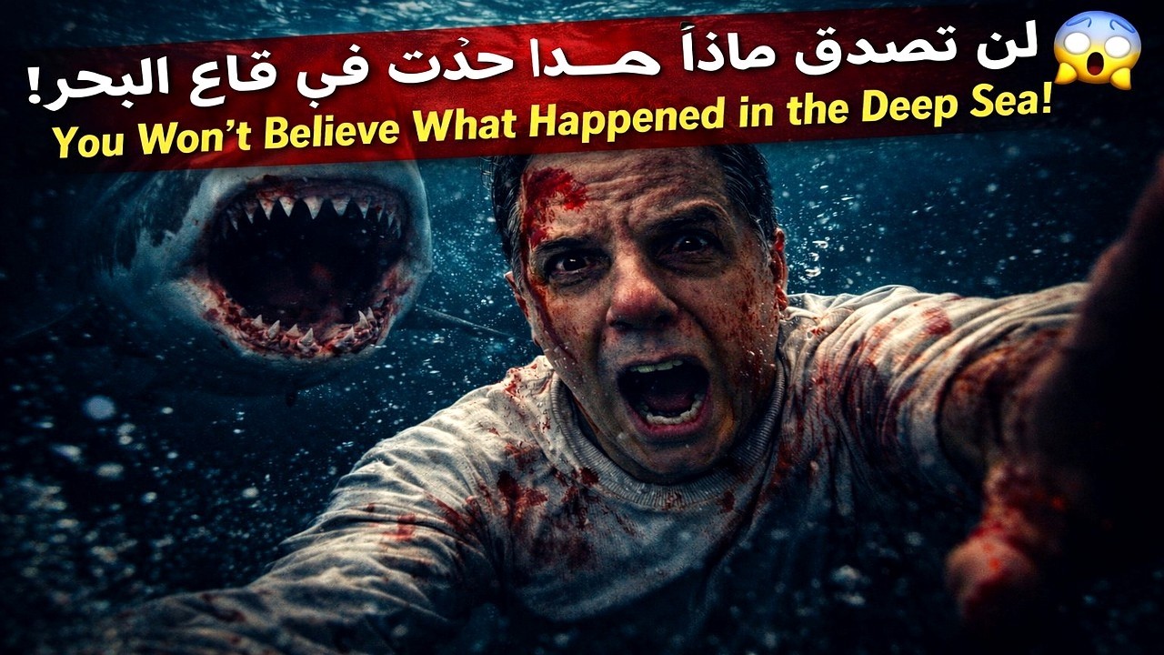 زوليفSeconds Before the Bite! 🦈#Face to Face with Death#لن تصدق ماذا حدث في قاع البحر!#cinematic