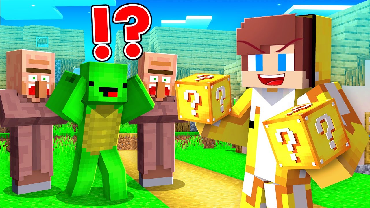HOW JJ Became LUCKY BLOCK!
