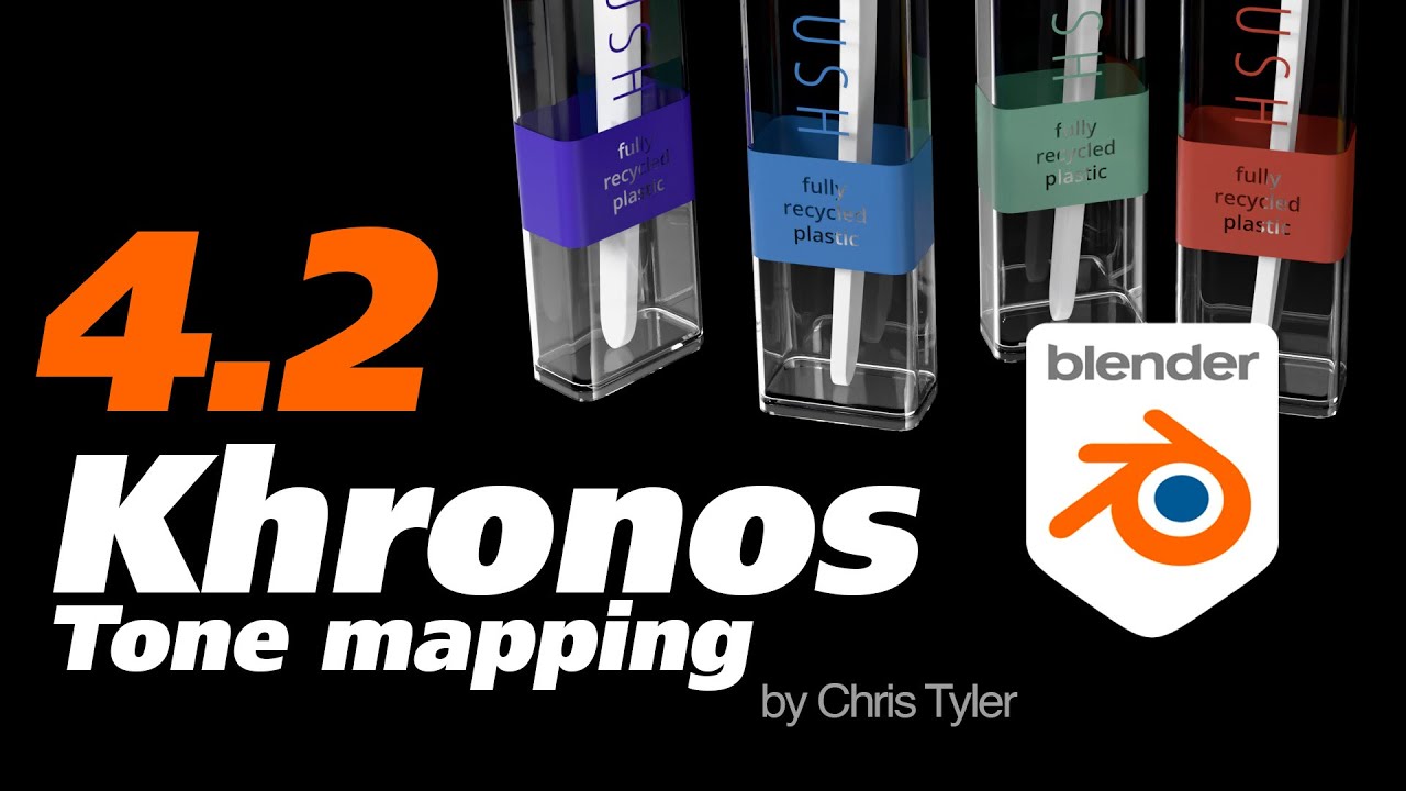 Blender 4.2! Новый тональный маппинг — Khronos PBR Neutral Tone Mapper.