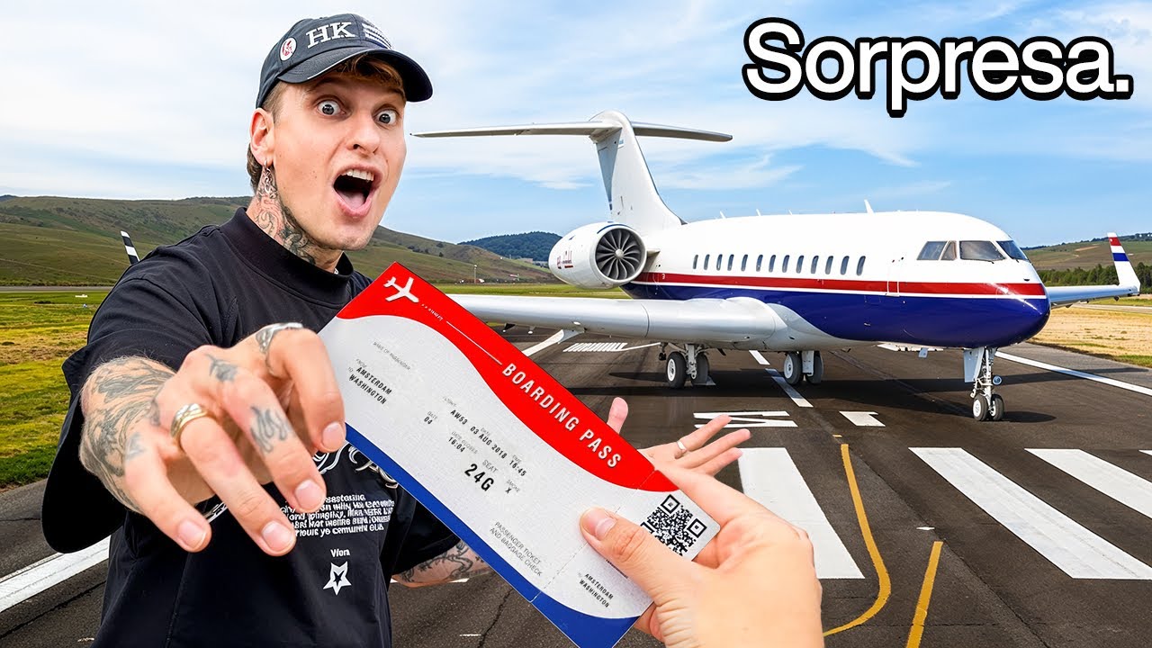 ¡LE REGALÉ EL VIAJE DE SU VIDA!