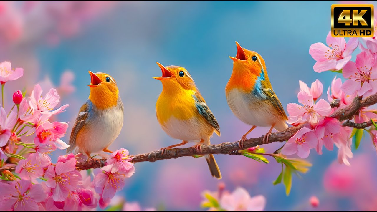 Peaceful Forest Sounds 🐦 Music for Stress Relief, Sleep & Healing