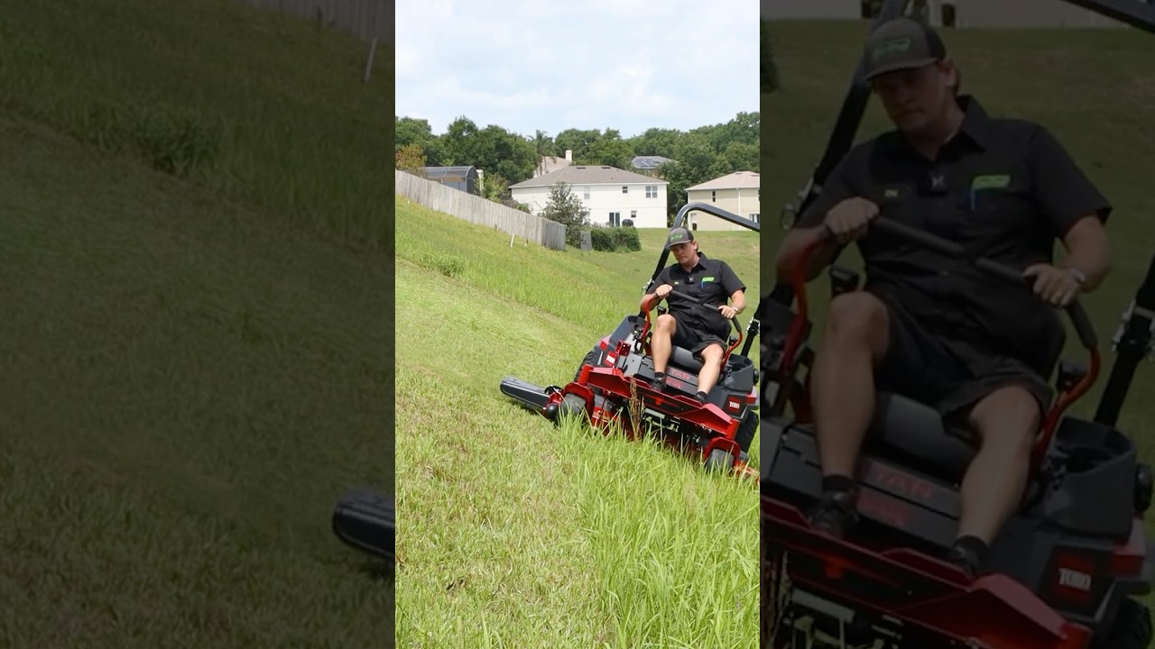 Best Lawn Mower? Toro Titan Max in Action 🔊👀