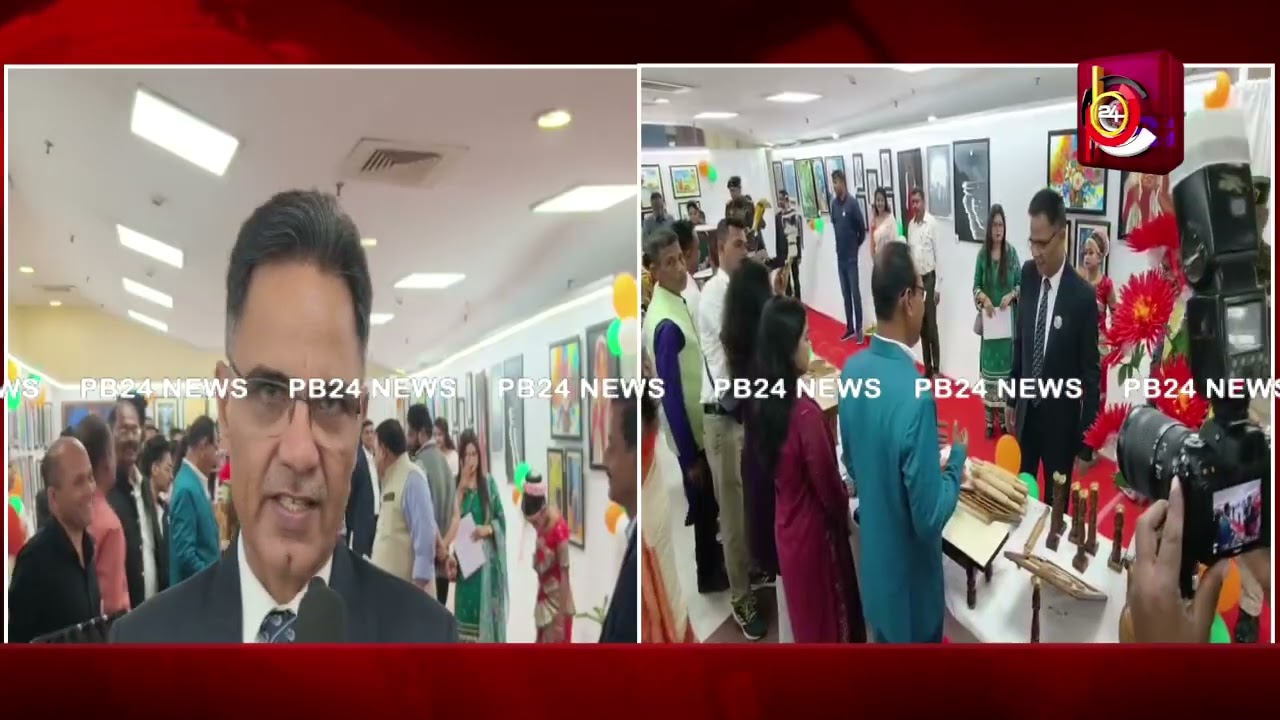 পুলিশ সপ্তাহ উপলক্ষে রবীন্দ্রশতবার্ষিকী ভবনে চার দিনব্যাপী প্রদর্শনীর সূচনা করেন