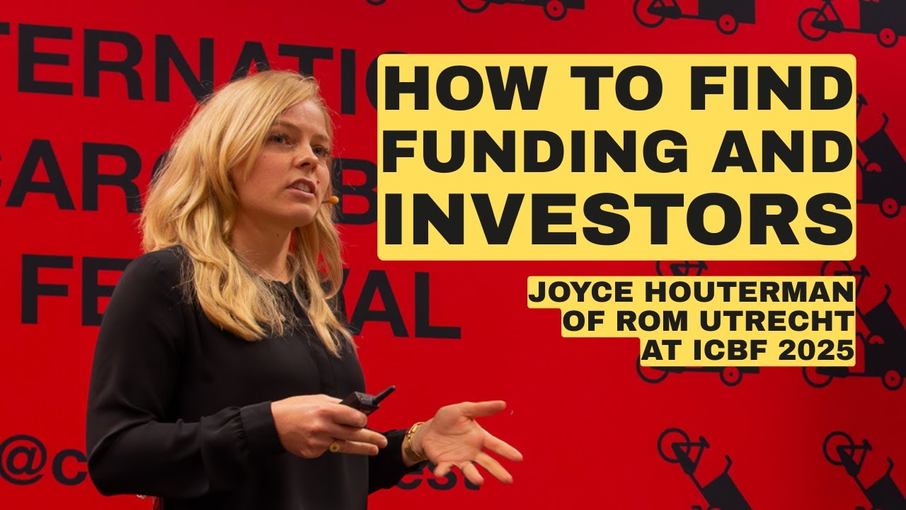 How to find funding and investors. With Joyce Houterman of regional development agency ROM Utrecht.