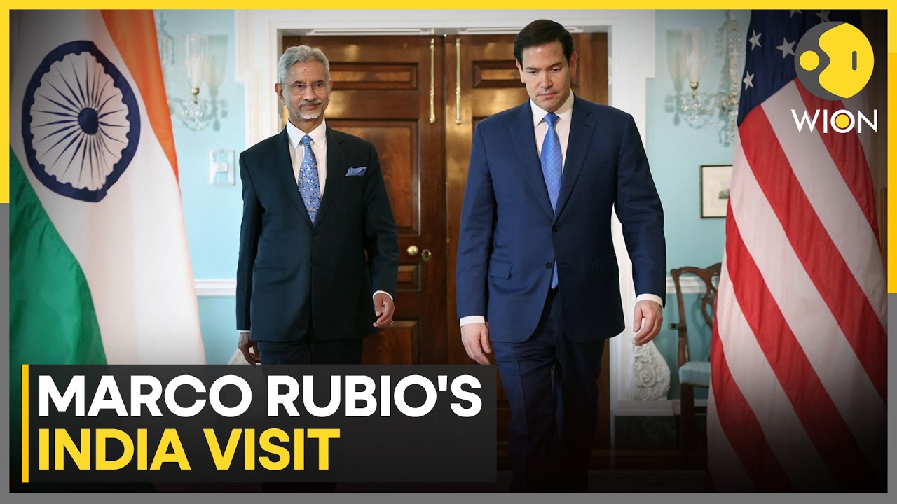 Marco Rubio India Visit: US Secretary Of State Hails India's Diversification Drive | WION