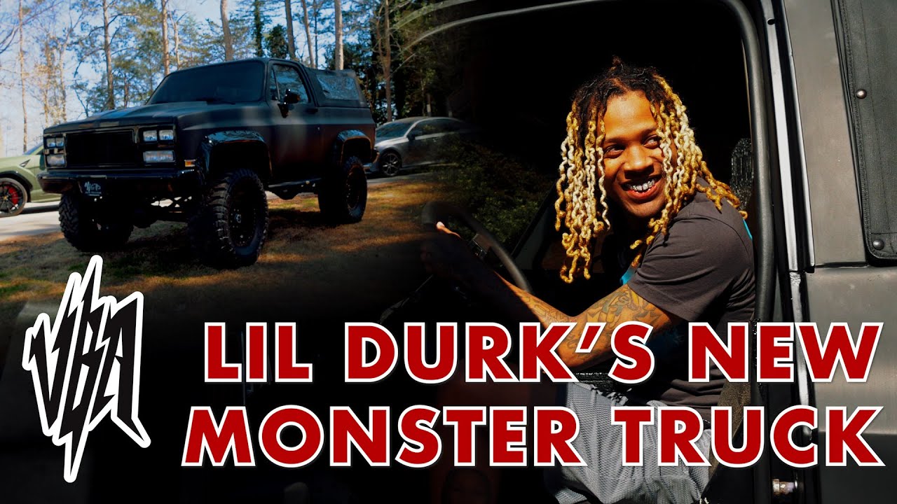 Lil Durk Interview | Midwest Auto Collision Delivers Lil Durk's Monster Truck | All Star Weekend