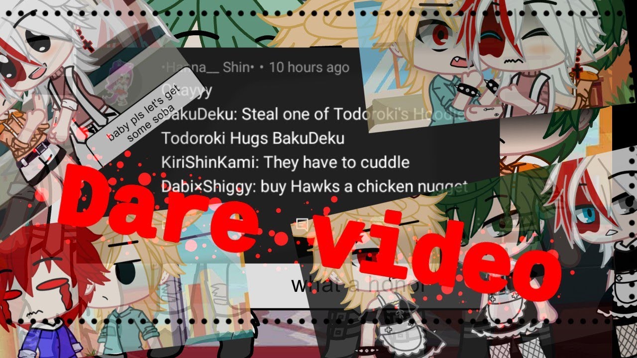 Dare video|| Todobakudeku|| part 1|| Enjoy ❤️||