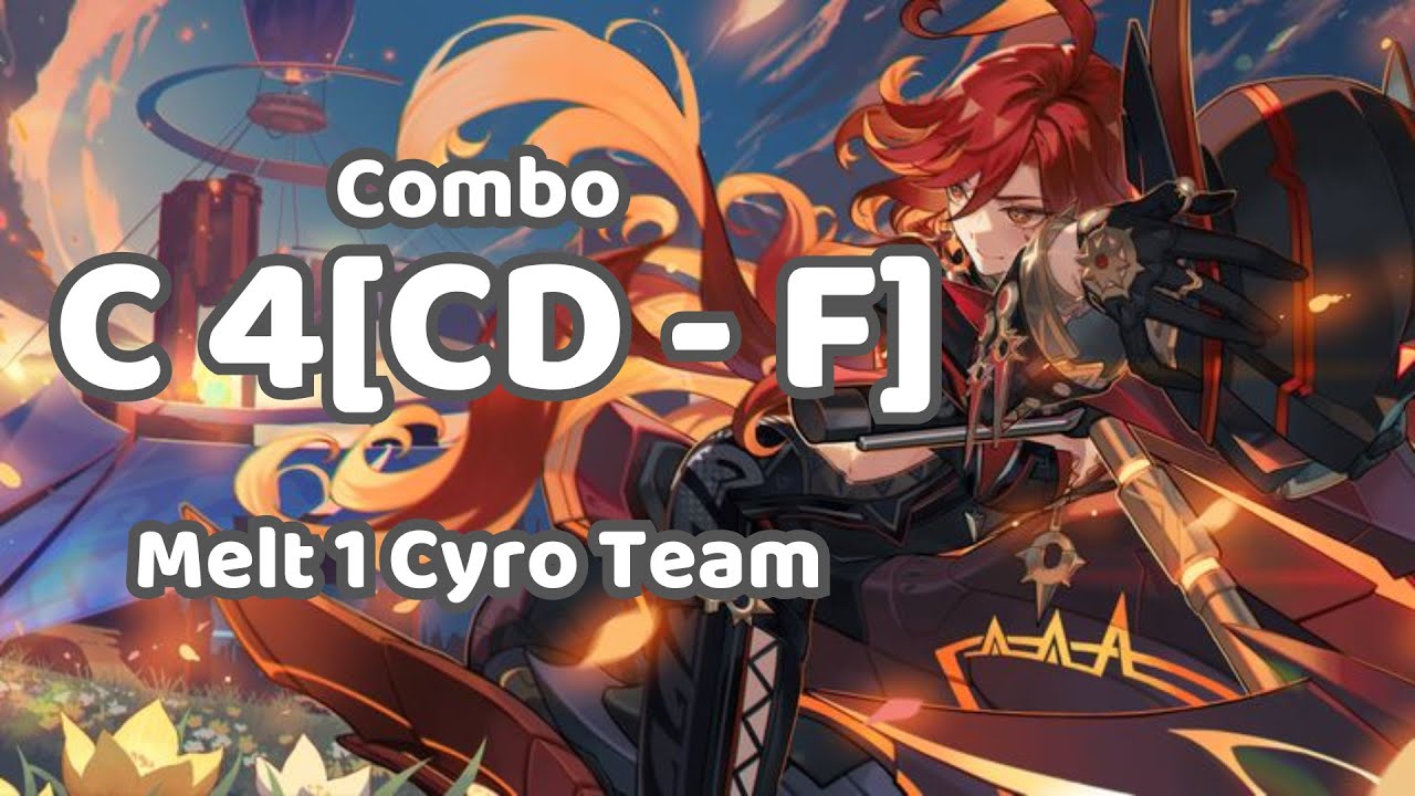 Mavuika Combo Melt 1 Cryo Team Showcase