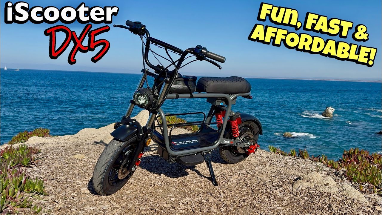 The iScooter DX5 is The Most UNIQUE Scooter I’ve Ever Ridden!